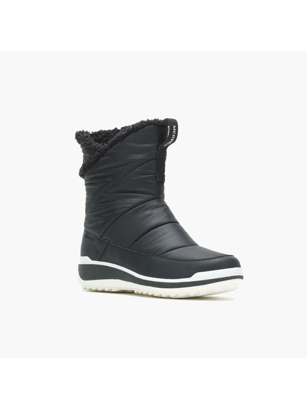 Merrell Women's Black Winter ❄️ 100 gram insulation Faux Fur Lined